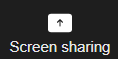 Screen sharing button